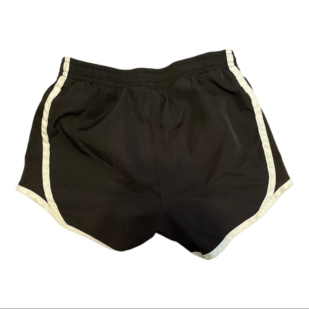 Youth medium, black/white Nike dri-fit active shorts. - Picture 2 of 2